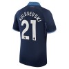 Maillot de Supporter Tottenham Hotspur Kulusevski 21 Extérieur 2023-24 Pour Homme